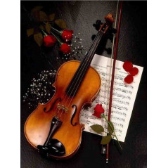 Rote Rosen Violine Musikinstrument- Von 13,08 €
