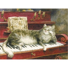 Klavier mit der Katze- Von 21,48 €