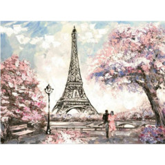 Straßenlandschaft des Pariser Eiffelturms- Von 13,08 €
