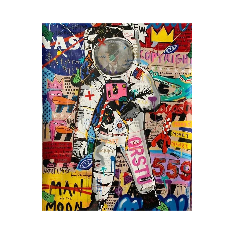 Graffiti-Astronaut- Von 20,28 €