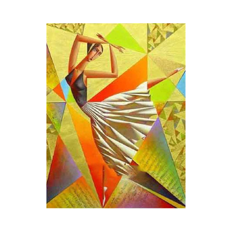 Ballerina-Tänzerin im Picasso-Stil- Von 20,28 €