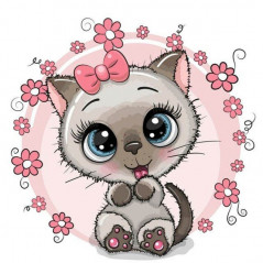 Baby Katze rosa Blumen- Von 14,28 €