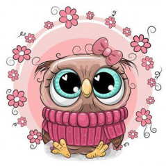 Baby Owls 2 rosa Blumen- Von 14,28 €