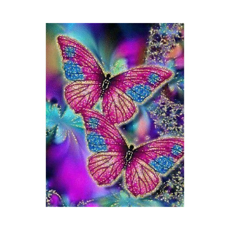 Blumen und Schmetterling 3D Farbe B- Von 16,90 €