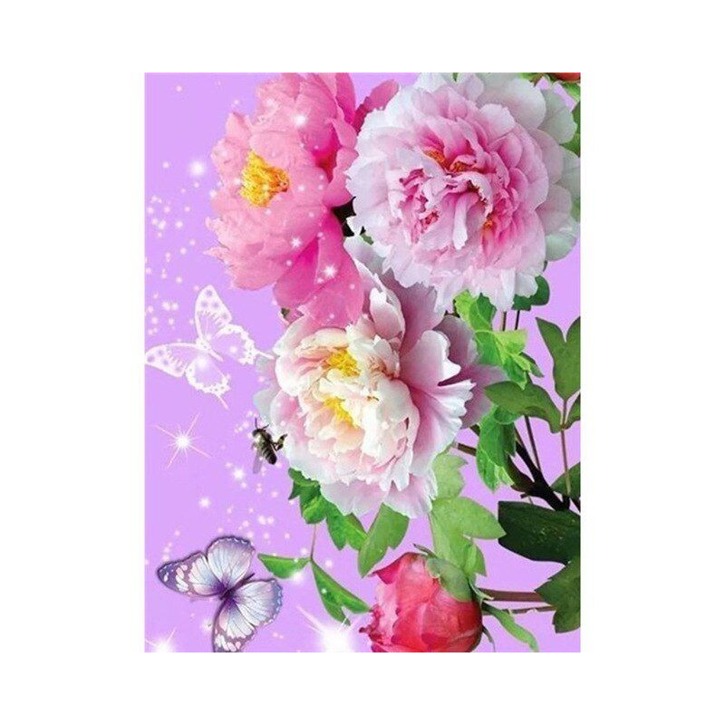 Blumen und Schmetterling 3D Farbe T.- Von 16,90 €